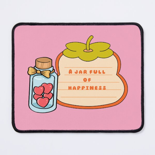 Item preview, A Jar Full of Happiness Hearts Sticker designed and sold by Akira Design Store.