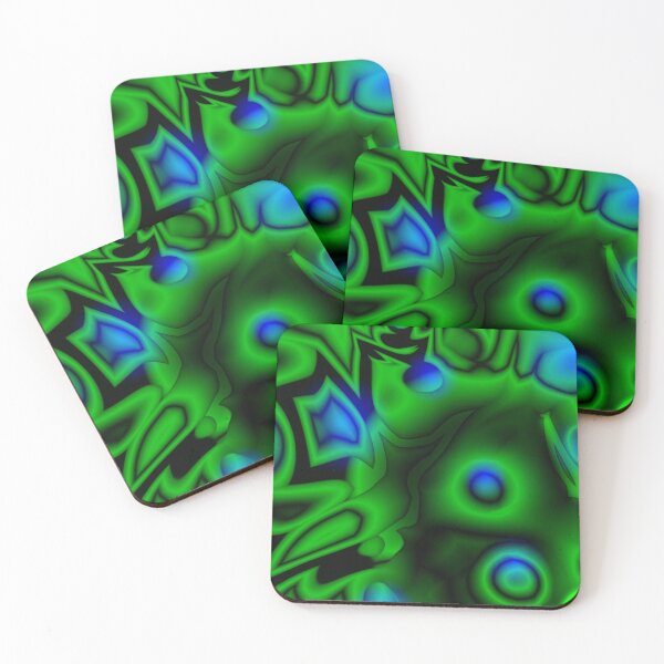 Item preview, Green, Blue, Abstract designed and sold by CarolM.