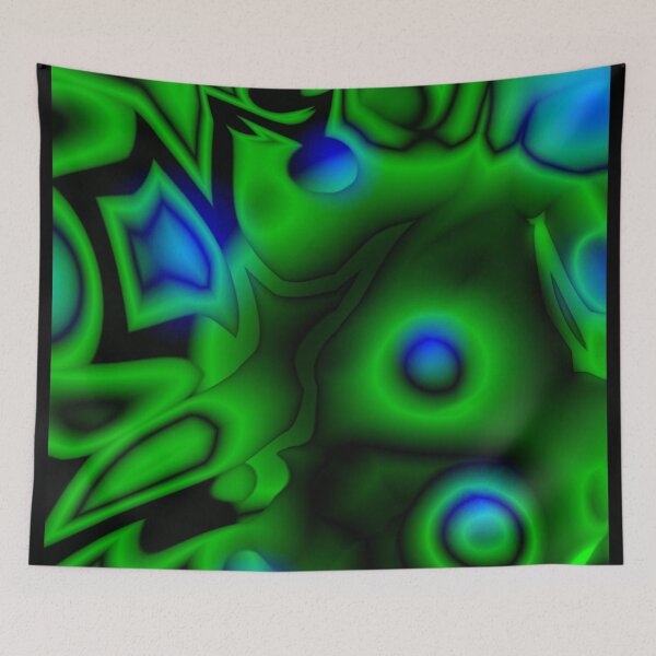 Item preview, Green, Blue, Abstract designed and sold by CarolM.