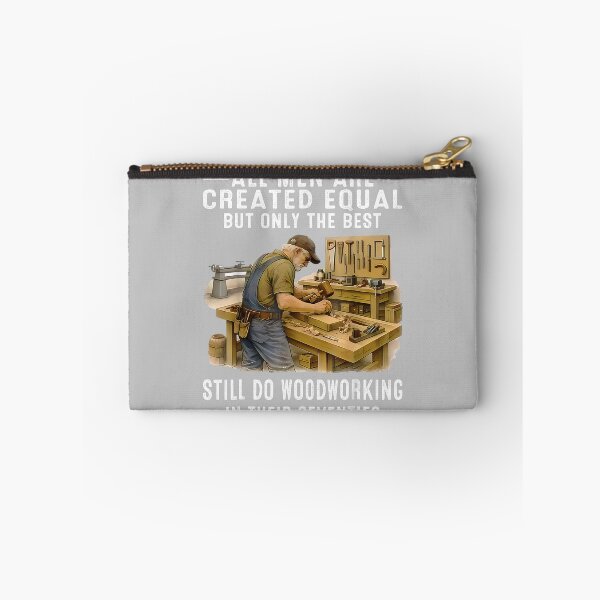 Item preview, All Men are Created Equal But Woodworking in Their Seventies_2 designed and sold by KathieFaugh.