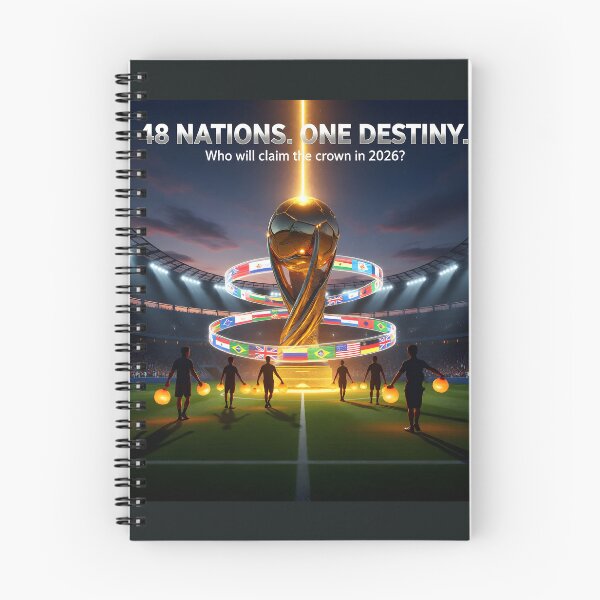 Item preview,  "48 Nations One Destiny; Who will claim the crown in 2026"? designed and sold by Creative-RE.