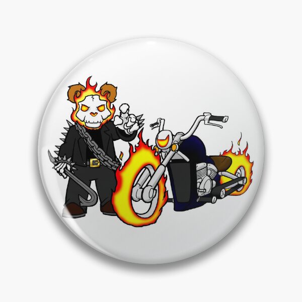 Item preview, Ghost Rider Teddy Bear  designed and sold by Grimstoybox.