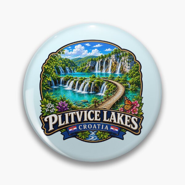 Item preview, Plitvice Lakes National Park, Croatia - Waterfalls designed and sold by Myra365Art.