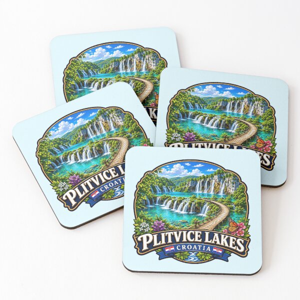 Item preview, Plitvice Lakes National Park, Croatia - Waterfalls designed and sold by Myra365Art.