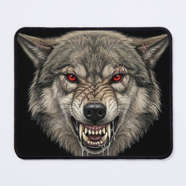 Item preview, Snarling Wolf designed and sold by The-graphic-Artist .