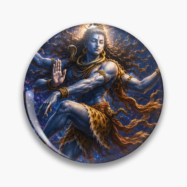 Item preview, Mahasivaratri Cosmic Nataraja Dance of Creation | Lord Shiva Wall Art designed and sold by Homyar.