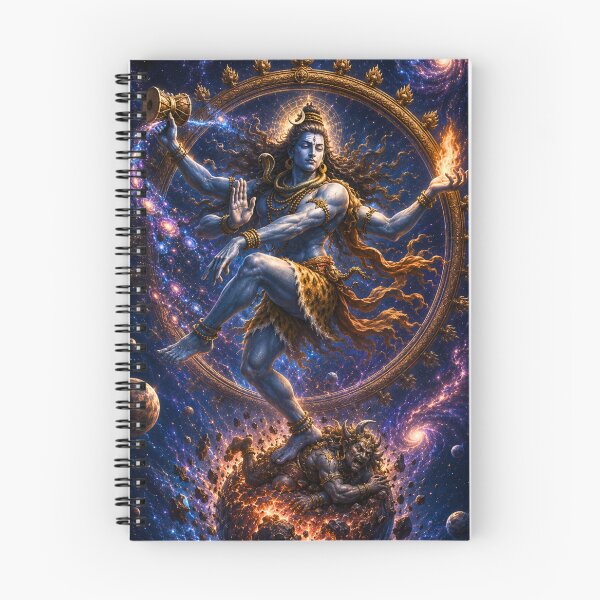 Item preview, Mahasivaratri Cosmic Nataraja Dance of Creation | Lord Shiva Wall Art designed and sold by Homyar.