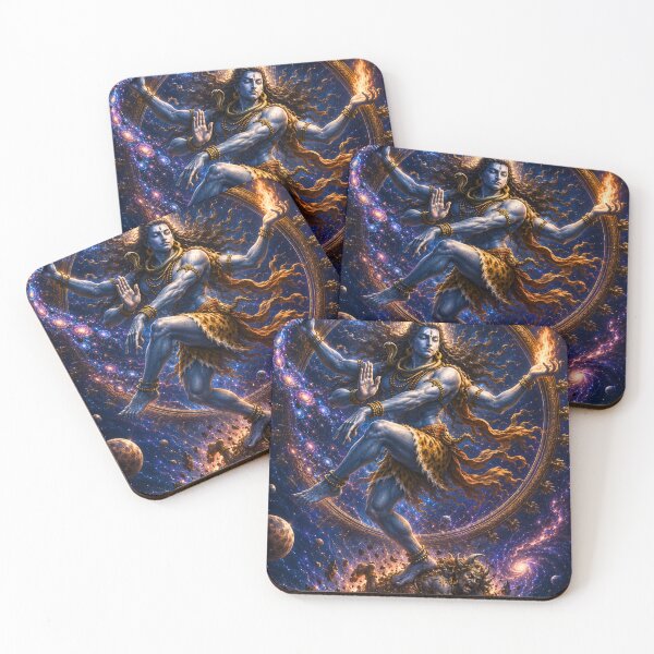 Item preview, Mahasivaratri Cosmic Nataraja Dance of Creation | Lord Shiva Wall Art designed and sold by Homyar.