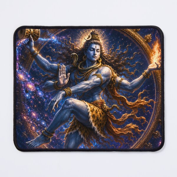 Item preview, Mahasivaratri Cosmic Nataraja Dance of Creation | Lord Shiva Wall Art designed and sold by Homyar.