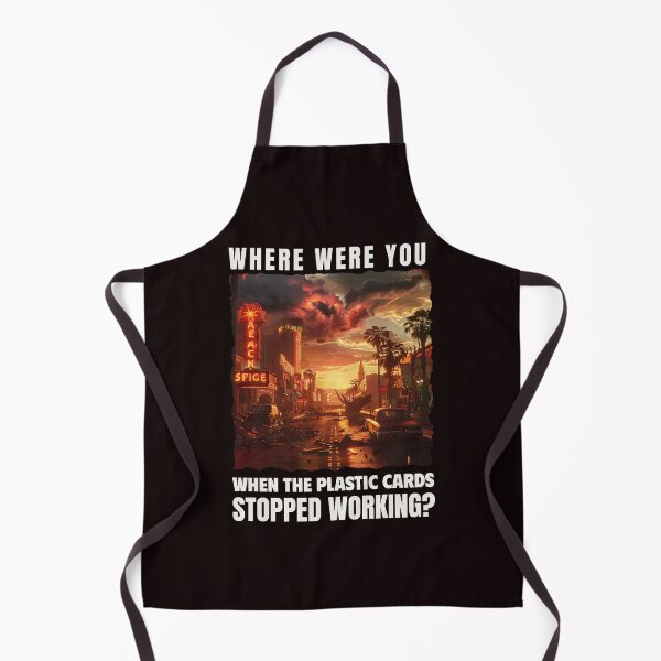 Item preview, WHERE WERE YOU WHEN THE PLASTIC CARDS STOPPED WORKING | CONSPIRACY SIGNAL SERIES — GRID DOWN EDITION designed and sold by WitLounge.