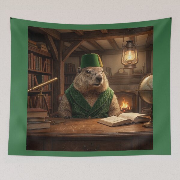 Item preview, Groundhog Scholar designed and sold by Tridentulus.