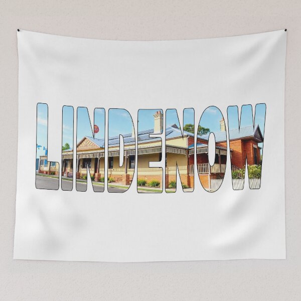 Item preview, LINDENOW - East Gippsland Victoria Main Street Hotel Pub Sunny Day designed and sold by Adam Gormley.