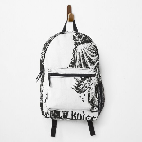 Item preview, Kings Still Die - Dark Fantasy Fallen King on Throne Illustration designed and sold by LockjowArt.