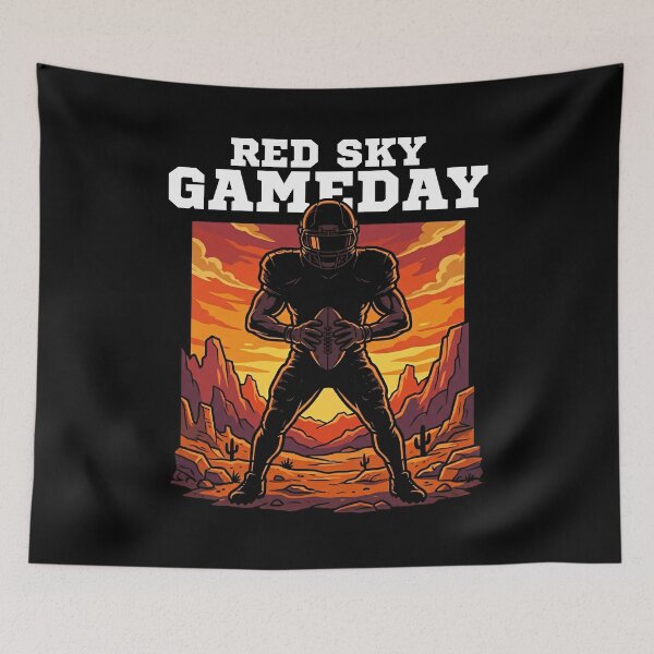Item preview, RED SKY GAME DAY - AZ CARDINALS  designed and sold by KEF Custom.