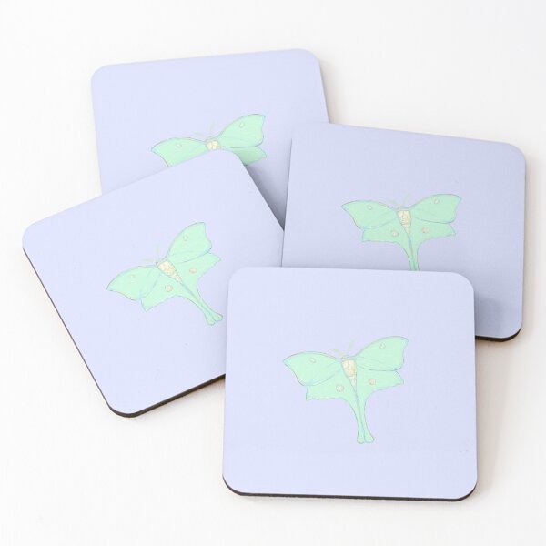Item preview, Luna moth on purple background designed and sold by Torri789.