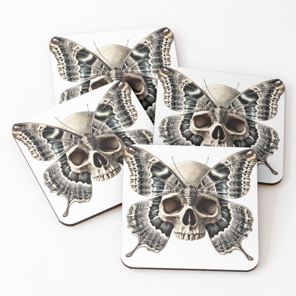 Item preview, Goth Butterfly Skull  designed and sold by Studioartwork.