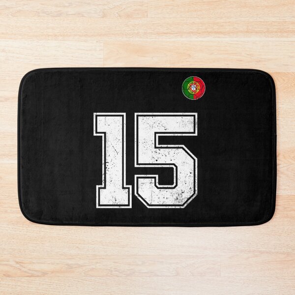 Item preview, Portugal Soccer Number 15 Vintage Sports Fan designed and sold by OliviaHayesArt.
