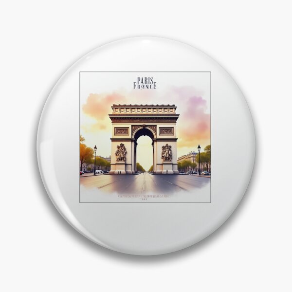 Item preview, Arc de Triomphe Paris Art Print — Champs-Élysées France designed and sold by Panom Suavichien.