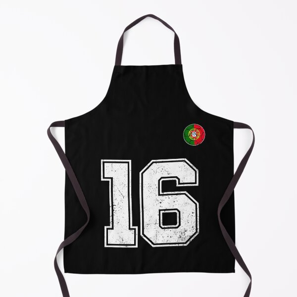Item preview, Portugal Soccer Number 16 Vintage Sports Fan designed and sold by OliviaHayesArt.