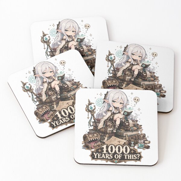 Item preview, Immortal Elf A thousand years of exhausted patience designed and sold by Panda LuL Art.