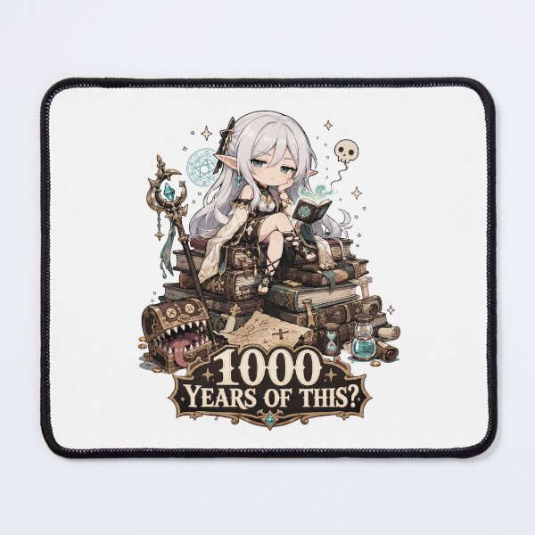 Item preview, Immortal Elf A thousand years of exhausted patience designed and sold by Panda LuL Art.