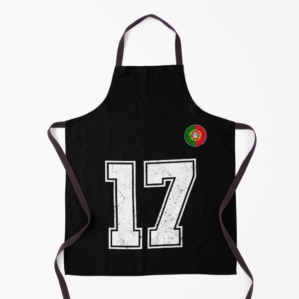 Item preview, Portugal Soccer Number 17 Vintage Sports Fan designed and sold by OliviaHayesArt.