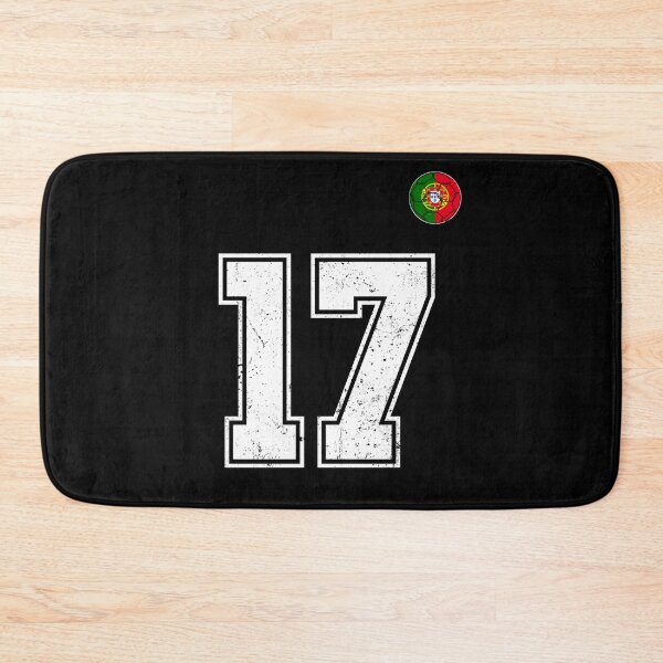 Item preview, Portugal Soccer Number 17 Vintage Sports Fan designed and sold by OliviaHayesArt.