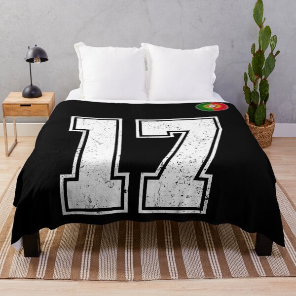 Item preview, Portugal Soccer Number 17 Vintage Sports Fan designed and sold by OliviaHayesArt.