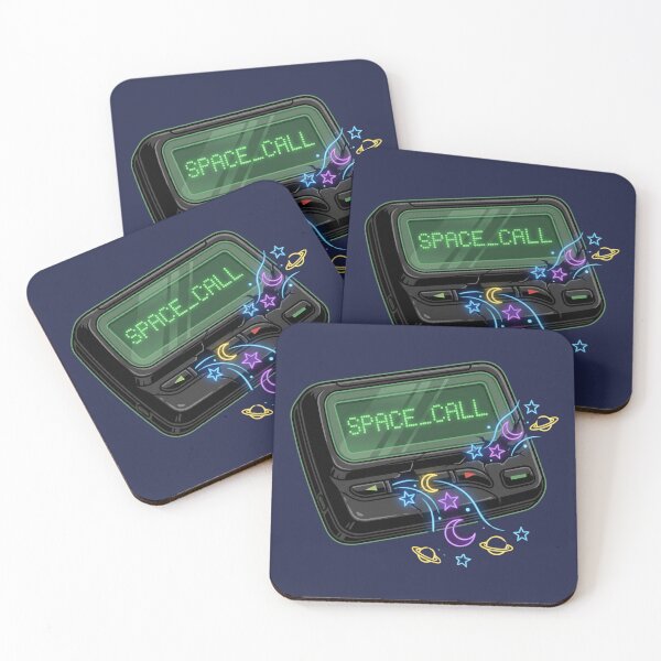 Item preview, Vintage 90s Pager Beeper Space Call Retro Futurism designed and sold by RetroRewind Studio.