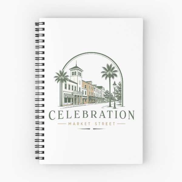 Item preview, Downtown Celebration FL Market Street designed and sold by pixiedustpaint.