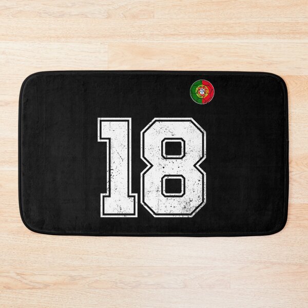 Item preview, Portugal Soccer Number 18 Vintage Sports Fan designed and sold by OliviaHayesArt.