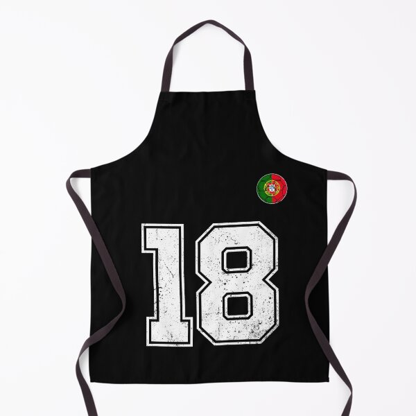 Item preview, Portugal Soccer Number 18 Vintage Sports Fan designed and sold by OliviaHayesArt.