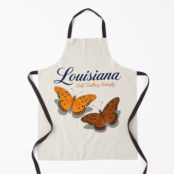 Item preview, Louisiana Gulf Fritillary Butterfly – State Butterfly Art Print designed and sold by The-Drip-Studio.
