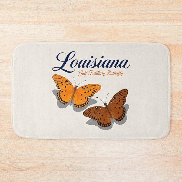 Item preview, Louisiana Gulf Fritillary Butterfly – State Butterfly Art Print designed and sold by The-Drip-Studio.