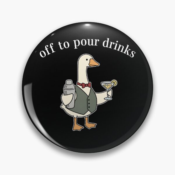Item preview, Off To Pour Drinks designed and sold by ChrisPfeiffer.