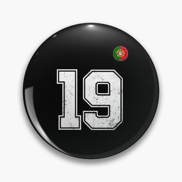 Item preview, Portugal Soccer Number 19 Vintage Sports Fan designed and sold by OliviaHayesArt.