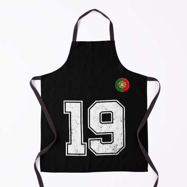 Item preview, Portugal Soccer Number 19 Vintage Sports Fan designed and sold by OliviaHayesArt.