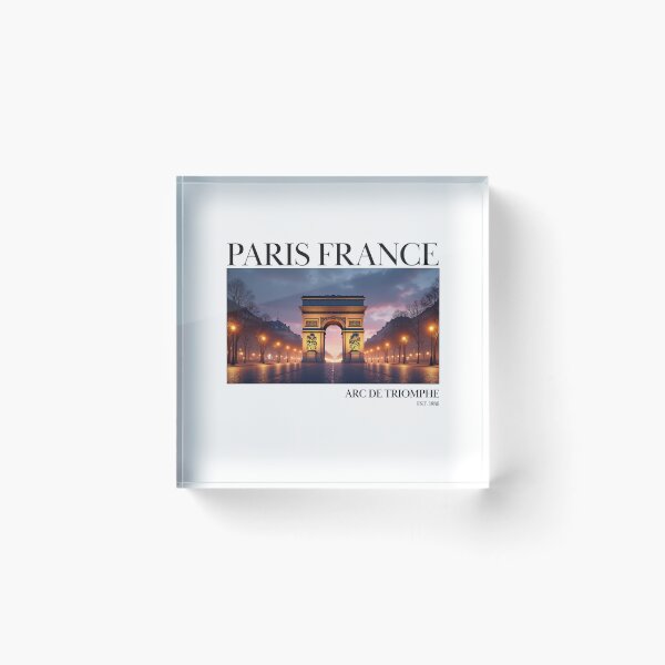 Item preview, Arc de Triomphe Paris Art Print — Champs-Élysées France designed and sold by Panom Suavichien.