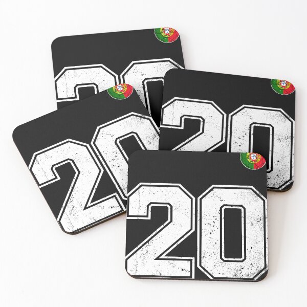 Item preview, Portugal Soccer Number 20 Vintage Sports Fan designed and sold by OliviaHayesArt.