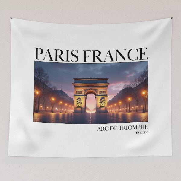 Item preview, Arc de Triomphe Paris Art Print — Champs-Élysées France designed and sold by Panom Suavichien.