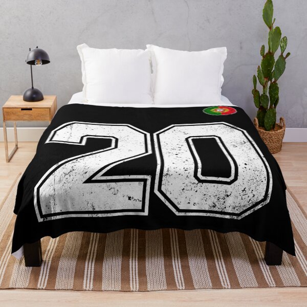 Item preview, Portugal Soccer Number 20 Vintage Sports Fan designed and sold by OliviaHayesArt.