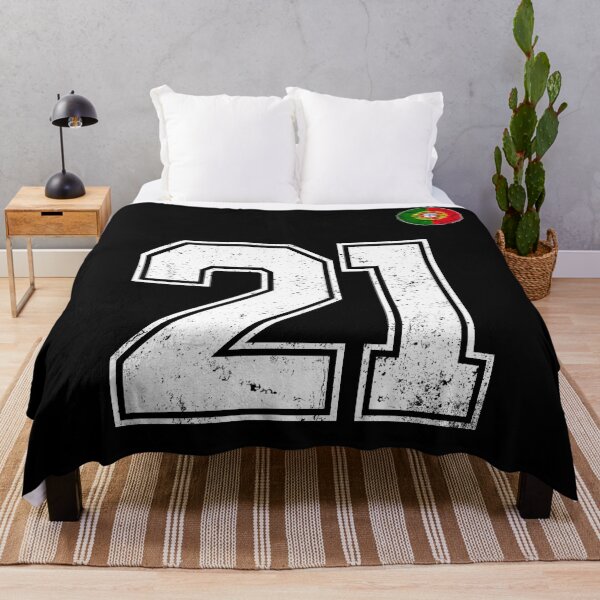 Item preview, Portugal Soccer Number 21 Vintage Sports Fan designed and sold by OliviaHayesArt.