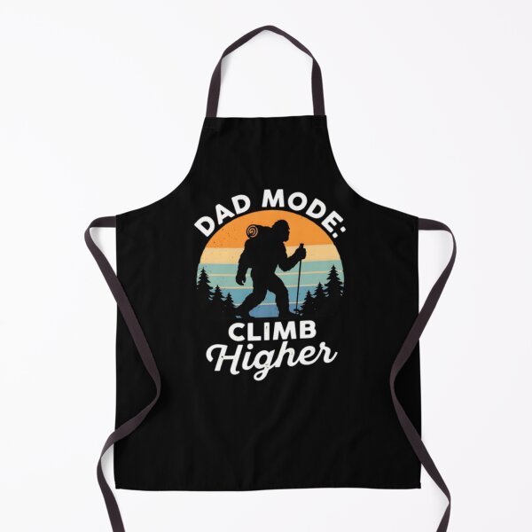 Item preview, Dad Mode Climb Higher Sunset Hiking Design designed and sold by LuloCreative.