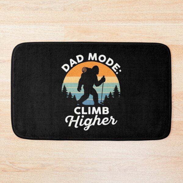 Item preview, Dad Mode Climb Higher Sunset Hiking Design designed and sold by LuloCreative.