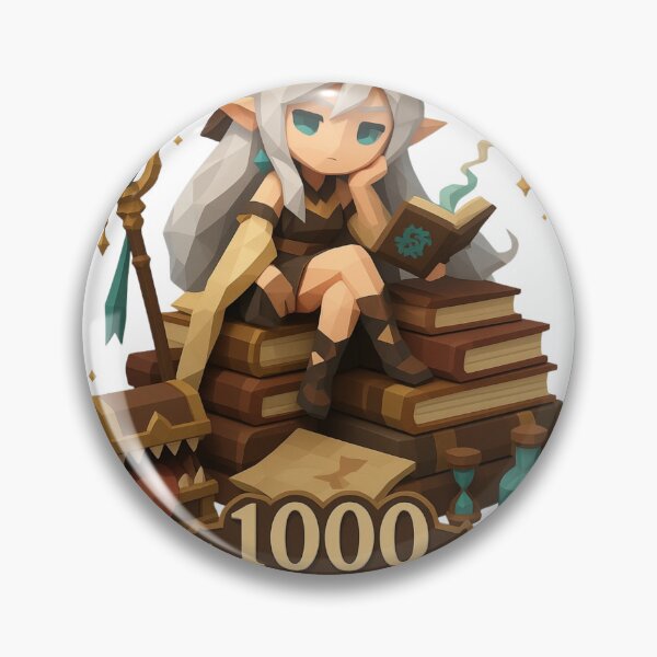 Item preview, Immortal Elf A thousand years of exhausted patience designed and sold by Panda LuL Art.