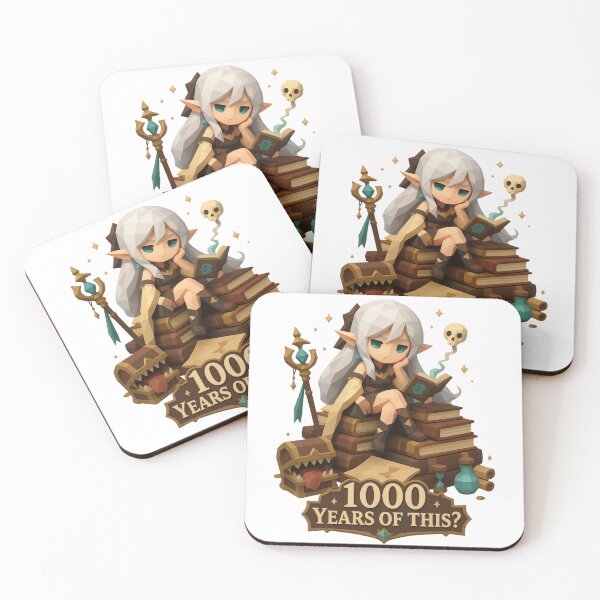 Item preview, Immortal Elf A thousand years of exhausted patience designed and sold by Panda LuL Art.