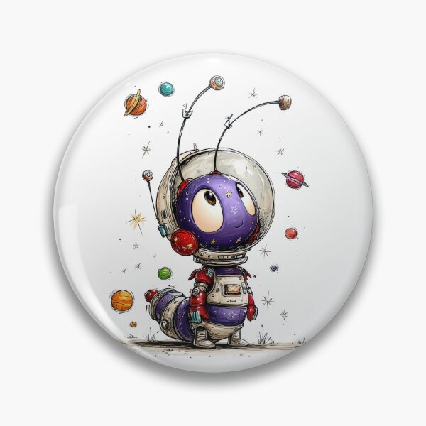 Item preview, Cute astronaut bug!  designed and sold by fribabywonder.