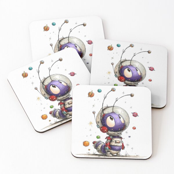 Item preview, Cute astronaut bug!  designed and sold by fribabywonder.