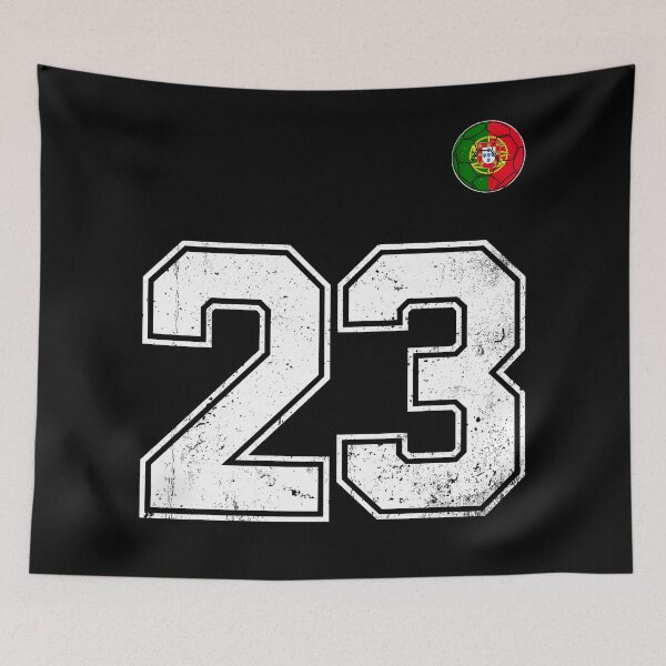 Item preview, Portugal Soccer Number 23 Vintage Sports Fan designed and sold by OliviaHayesArt.