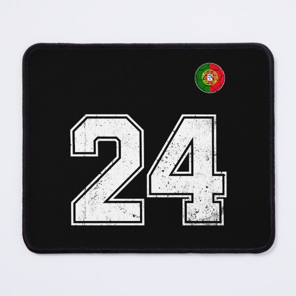 Item preview, Portugal Soccer Number 24 Vintage Sports Fan designed and sold by OliviaHayesArt.